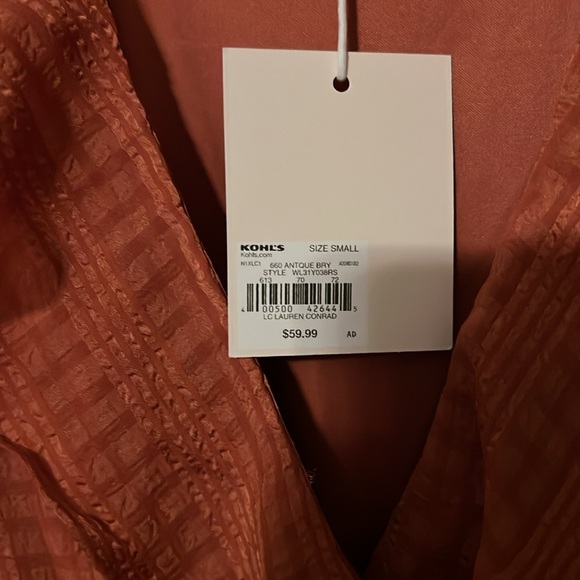 Women’s Lauren Conrad Ruffled Wrap Maxi Dress - Picture 3 of 5